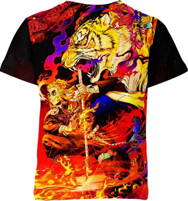 Rengoku Kyoujurou From Demon Slayer Shirt Jezsport.com