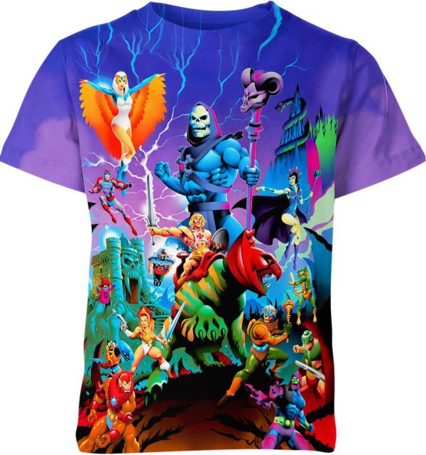 He-Man And The Masters Of The Universe Shirt Jezsport.com