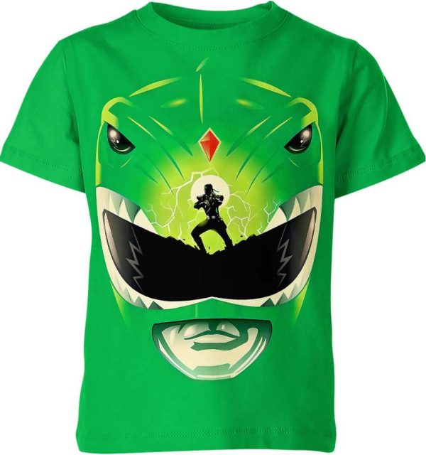 Power Rangers Green Ranger Shirt Jezsport.com