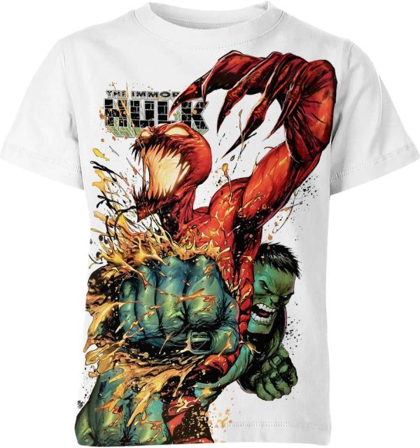 Hulk Vs Carnage Shirt Jezsport.com