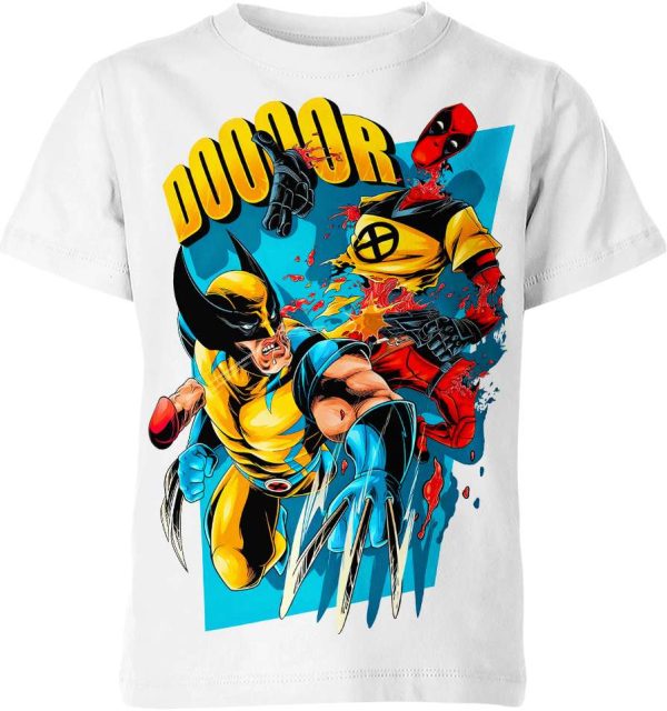 Wolverine Vs Deadpool Shirt Jezsport.com