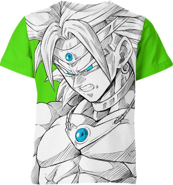 Broly From Dragon Ball Z Shirt Jezsport.com