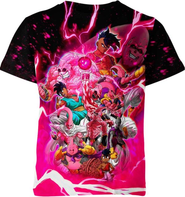 Majin Buu From Dragon Ball Z Shirt Jezsport.com