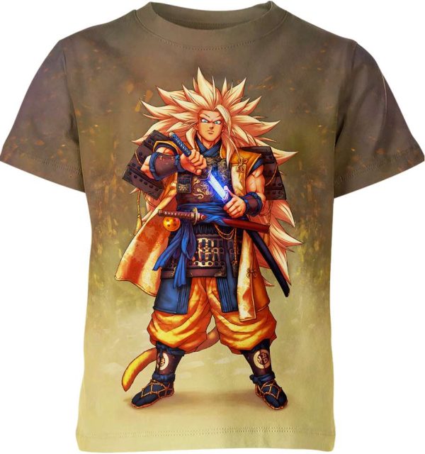 Samurai Goku From Dragon Ball Z Shirt Jezsport.com