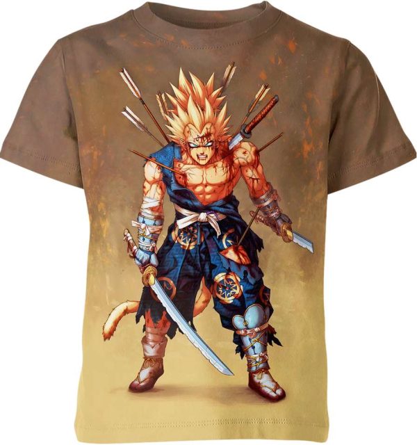 Samurai Majin Vegeta From Dragon Ball Z Shirt Jezsport.com