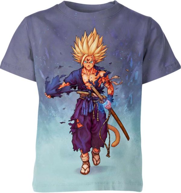 Samurai Gohan From Dragon Ball Z Shirt Jezsport.com