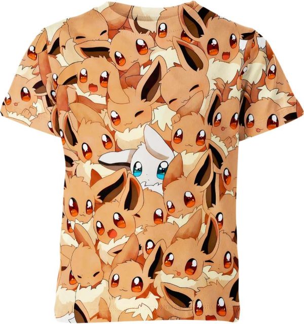 Eevee From Pokemon Shirt Jezsport.com