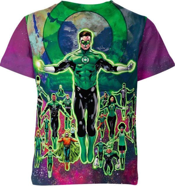 Green Lantern Corps Shirt Jezsport.com