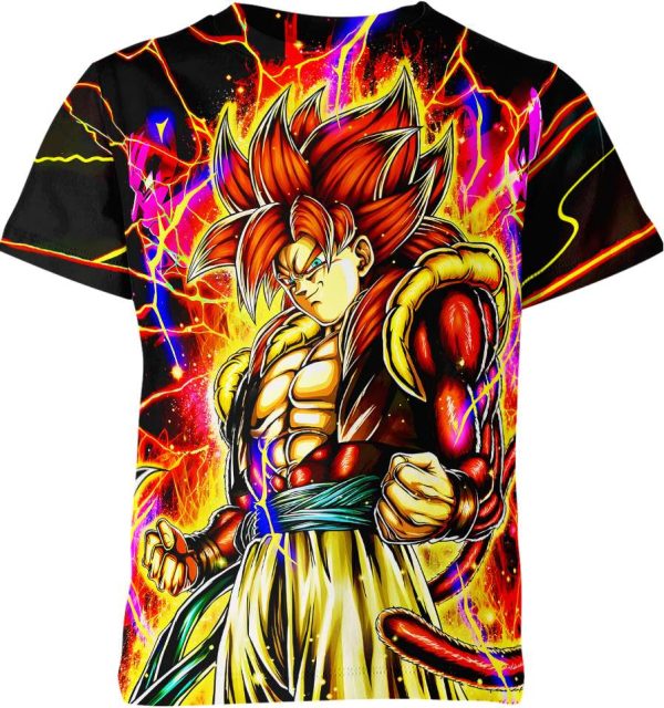 Gogeta Ss4 From Dragon Ball Z Shirt Jezsport.com