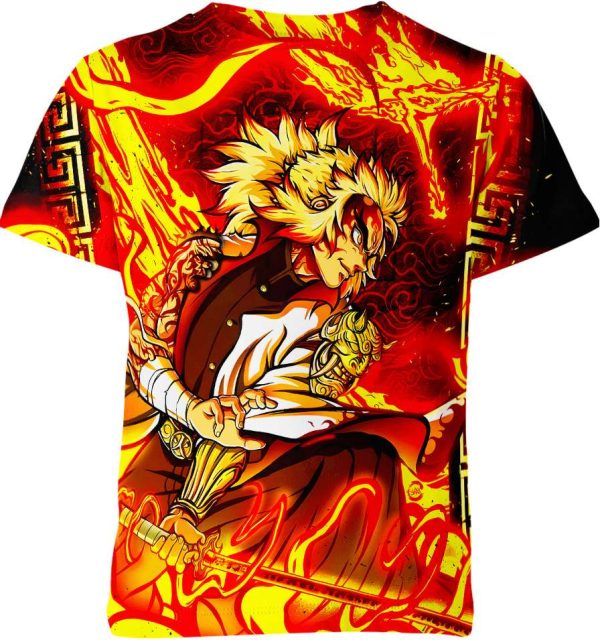 Rengoku From Demon Slayer Shirt Jezsport.com