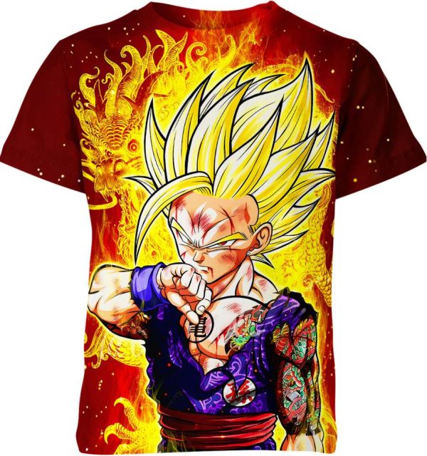 Son Gohan From Dragon Ball Z Shirt Jezsport.com