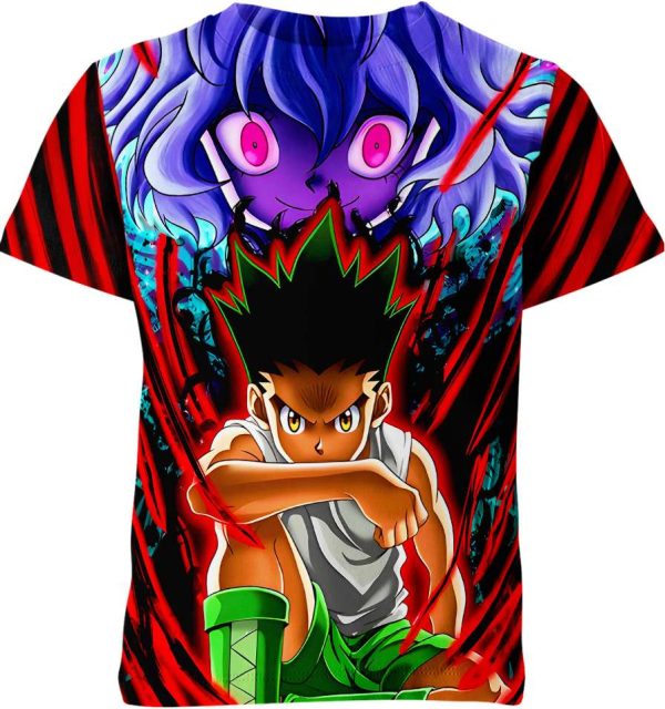 Gon & Neferpito From Hunter X Hunter Shirt Jezsport.com