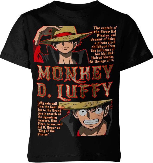 Monkey D Luffy From One Piece Shirt Jezsport.com