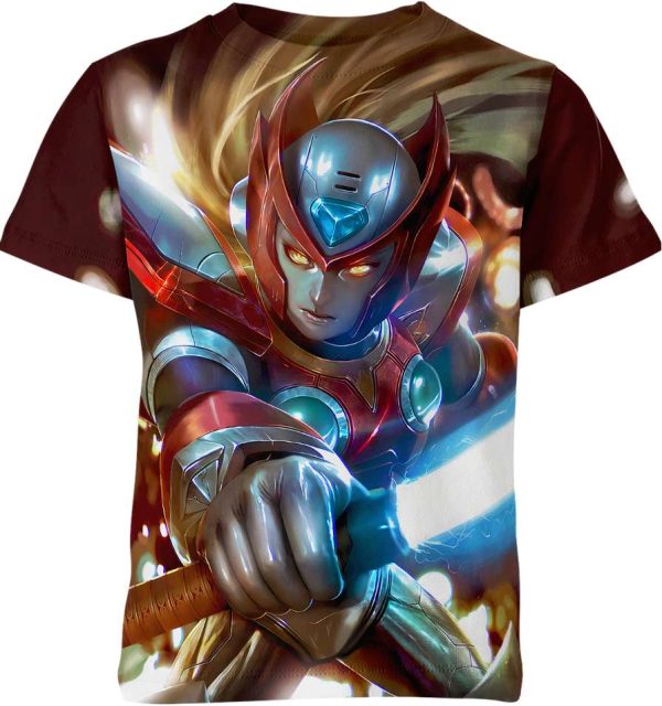 Zero From Mega Man Shirt Jezsport.com