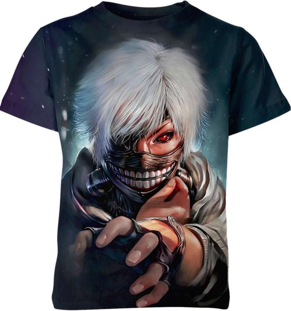 Ken Kaneki From Tokyo Ghoul Shirt Jezsport.com