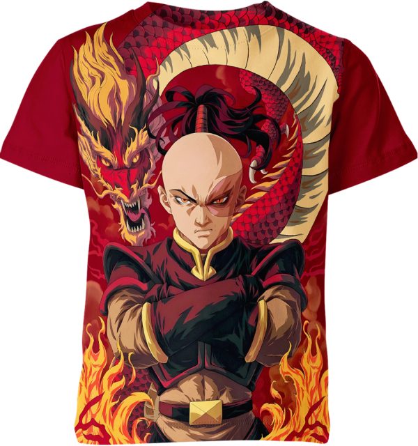 Zuko From Avatar The Last Airbender Shirt Jezsport.com