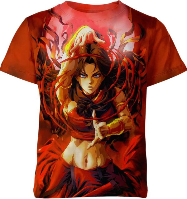 Bloodbending Katara From Avatar The Last Airbender Shirt Jezsport.com