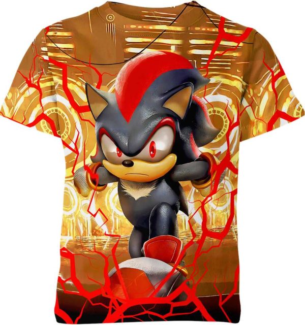 Shadow From Sonic The Hedgehog Shirt Jezsport.com