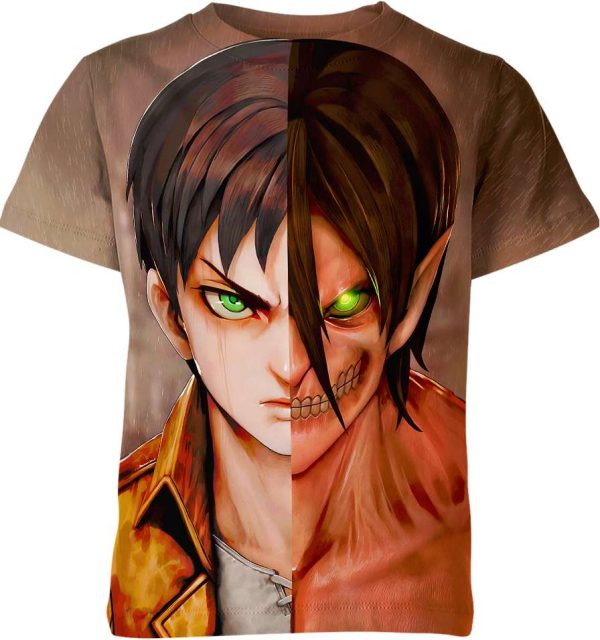 Eren Yeager From Attack On Titan Shirt Jezsport.com