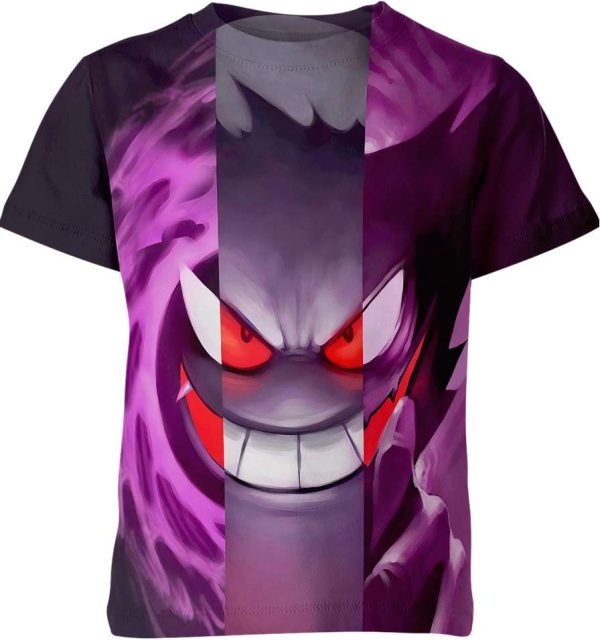 Gengar Haunter Gatsly From Pokemon Shirt Jezsport.com