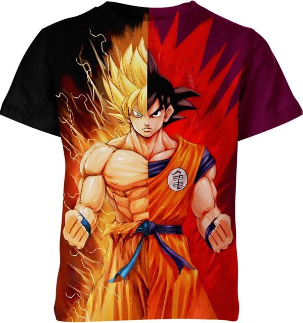 Son Goku From Dragon Ball Z Shirt Jezsport.com