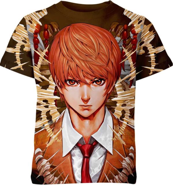 Light Yagami From Death Note Shirt Jezsport.com