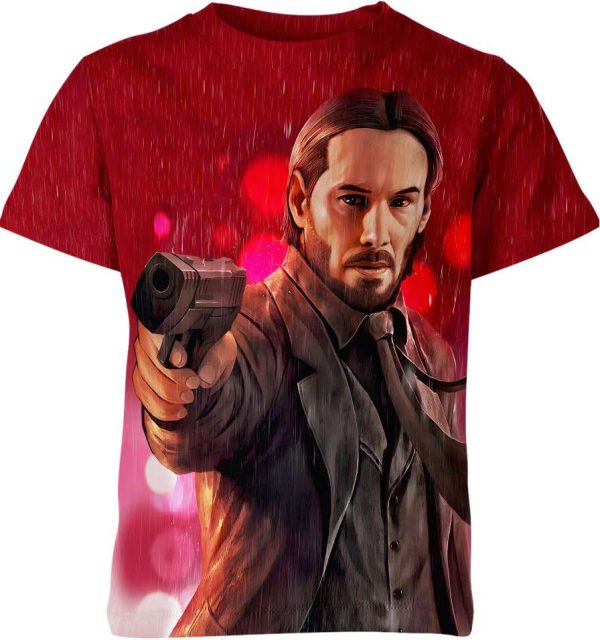 Keanu Reeves In John Wick Shirt Jezsport.com