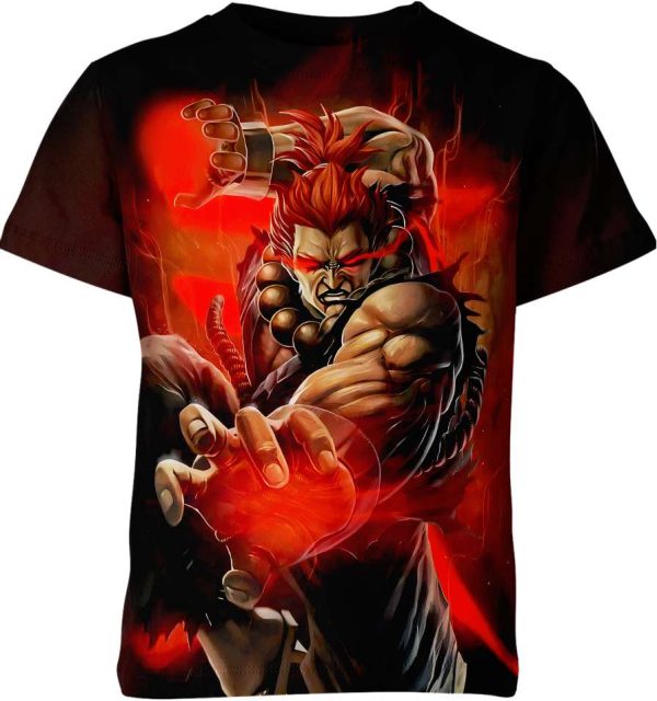 Akuma From Street Fighter Shirt Jezsport.com