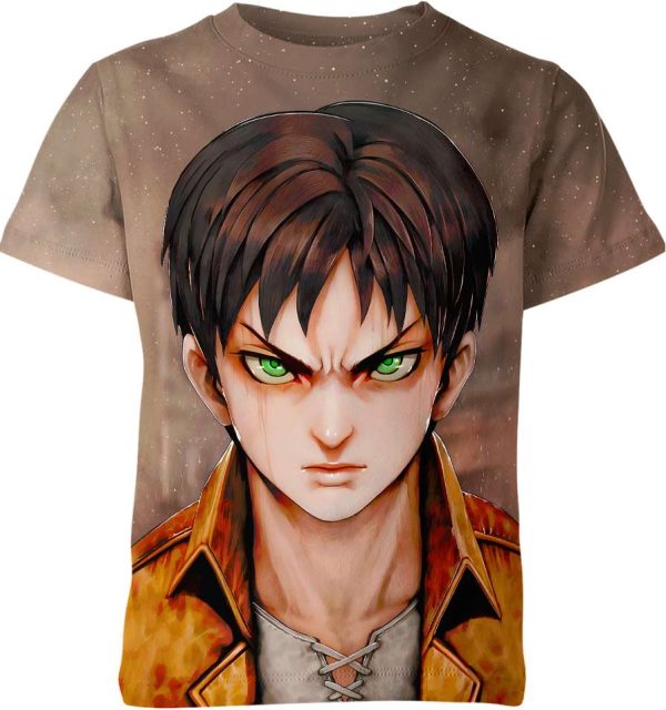 Eren Yeager From Attack On Titan Shirt Jezsport.com