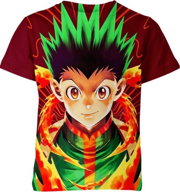 Gon Freecss From Hunter X Hunter Shirt Jezsport.com