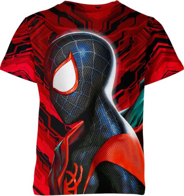 Miles Morales In Spider Man Universe Shirt Jezsport.com