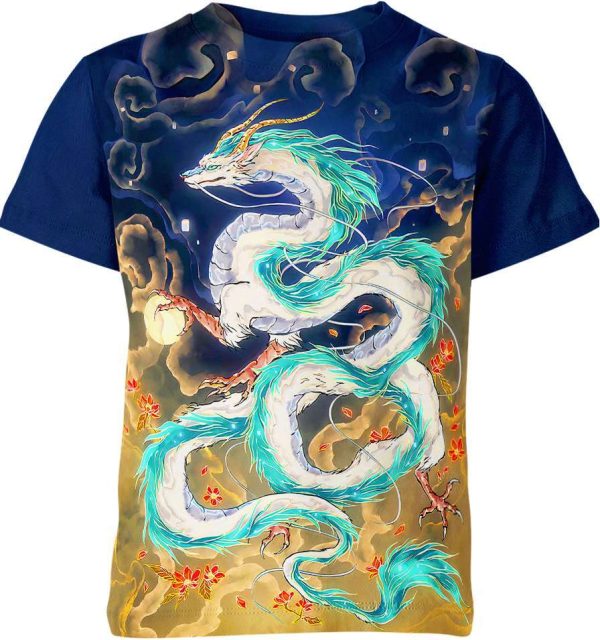 Haku in Spirited Away from Studio Ghibli Shirt Jezsport.com