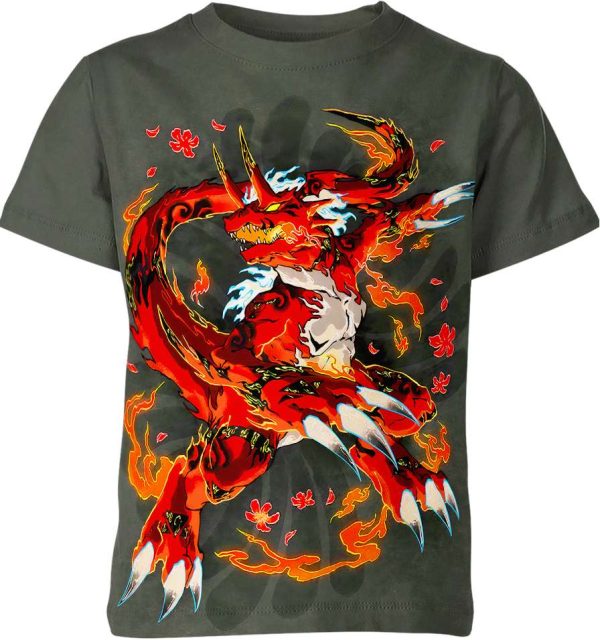 Growlmon From Digimon Shirt Jezsport.com