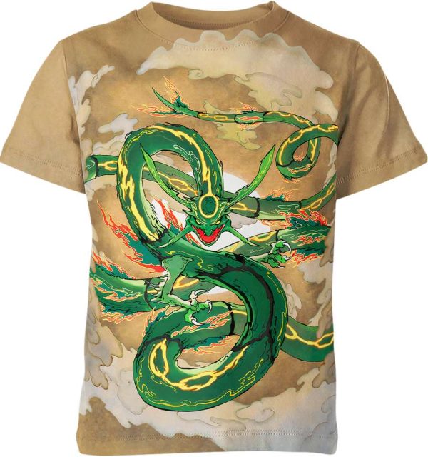 Rayquaza from Pokemon Shirt Jezsport.com