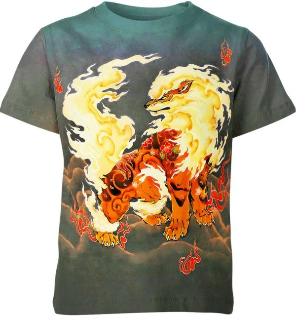 Arcanine from Pokemon Shirt Jezsport.com