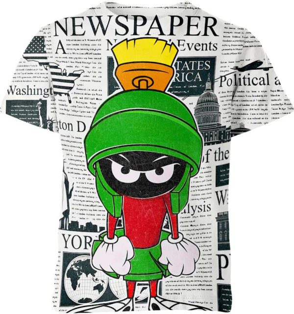 Marvin The Martian From Looney Tunes Shirt Jezsport.com