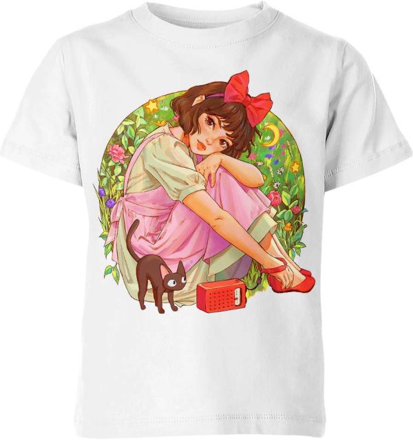 Kiki's Delivery Service from Studio Ghibli Shirt Jezsport.com