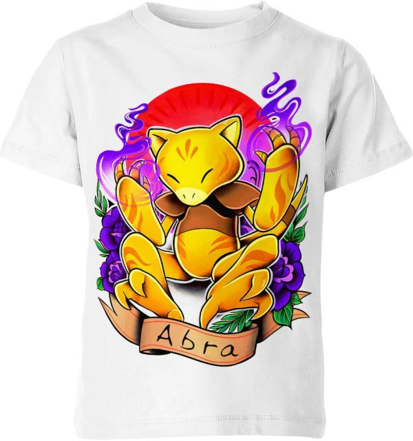 Abra From Pokemon Shirt