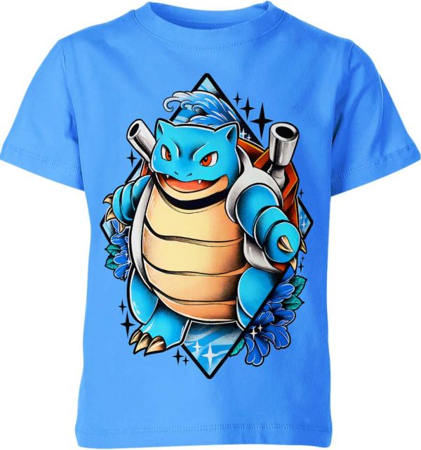 Blastoise From Pokemon Shirt Jezsport.com