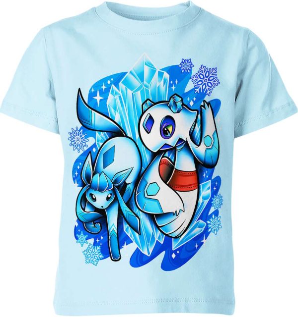 Glaceon x Frosslass From Pokemon Shirt Jezsport.com