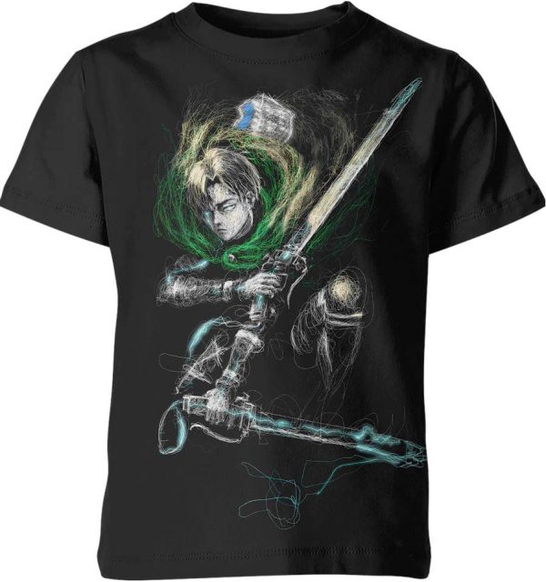 Levi Ackerman from Attack On Titan Shirt Jezsport.com