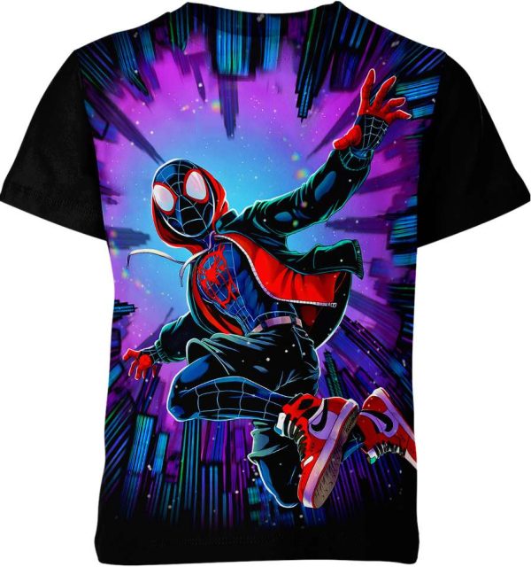 Spider-Man Miles Morales Shirt Jezsport.com