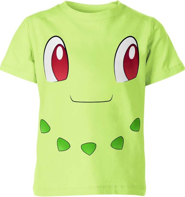 Chikorita From Pokemon Shirt Jezsport.com