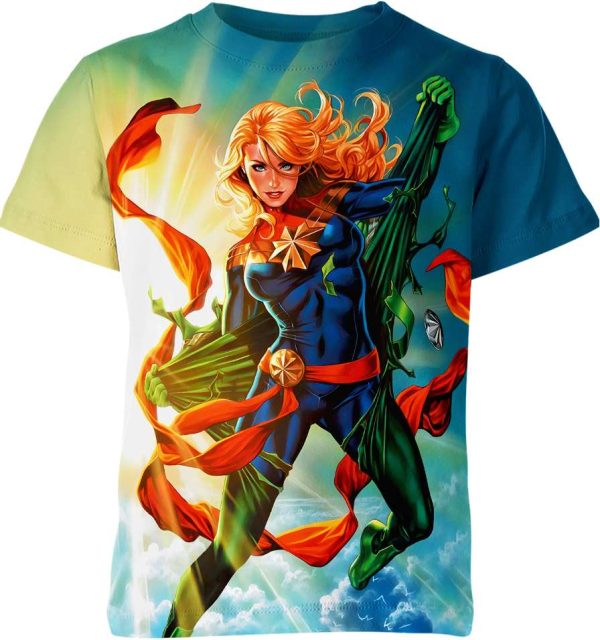 Captain Marvel Shirt Jezsport.com