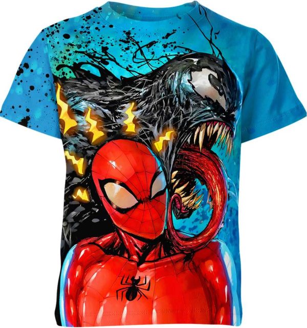 Venom And Spider Man Shirt Jezsport.com