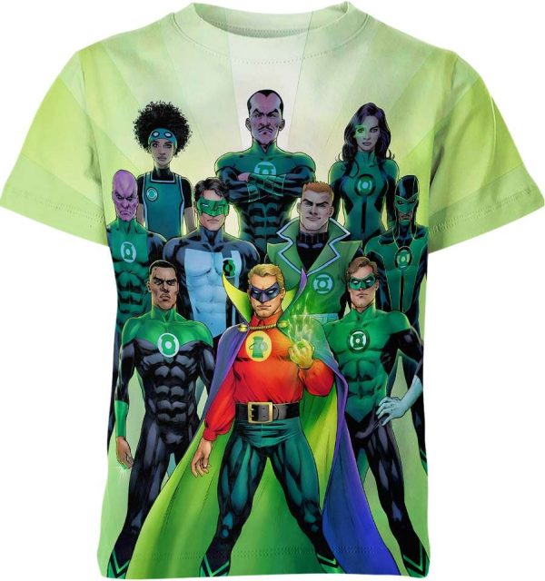 Green Lantern Corps Shirt Jezsport.com