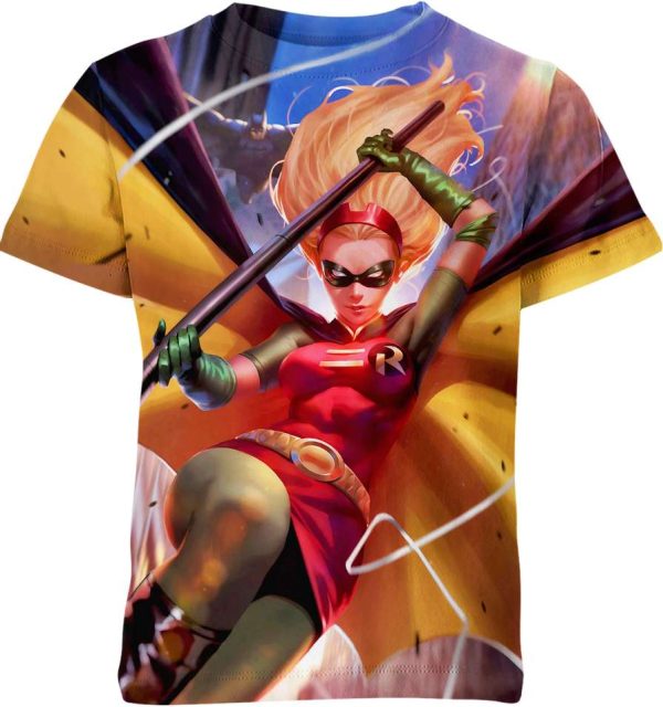 Woman Robin From Batman Shirt Jezsport.com