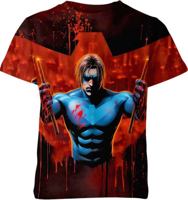 Nightwing Dick Grayson Shirt Jezsport.com