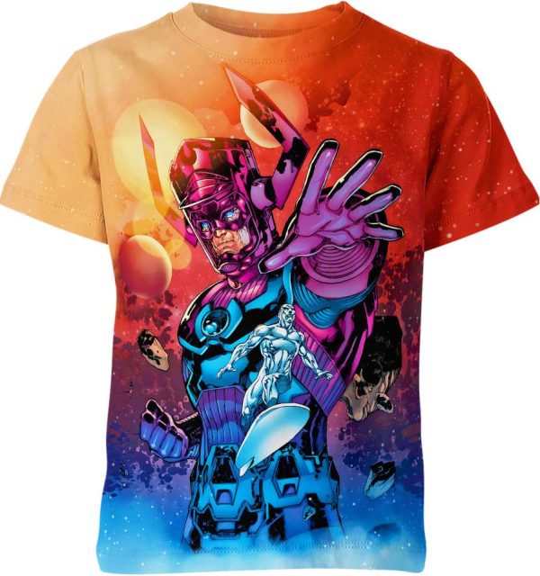 Galactus X Silver Surfer Shirt Jezsport.com