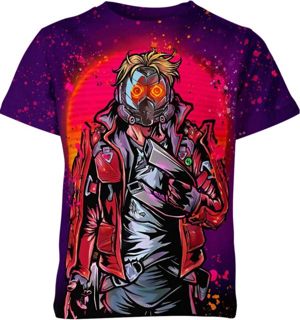 Star Lord From Guardians Of The Galaxy Shirt Jezsport.com